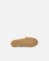 Mocassins en daim avec applications bijou - | Pinko