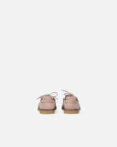 Mocassins en daim avec applications bijou - | Pinko