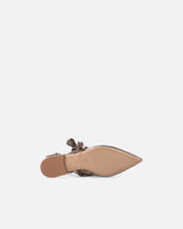 Baleriny typu slingback ze sznurowadłami - | Pinko