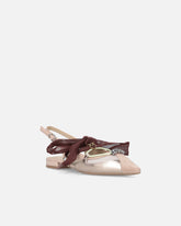Μπαλαρίνες slingback με κορδόνια - | Pinko