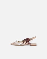 Μπαλαρίνες slingback με κορδόνια - | Pinko
