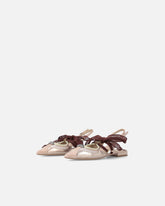 Μπαλαρίνες slingback με κορδόνια - | Pinko