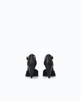 Décolleté T-strap in pelle con tacco alto - | Pinko