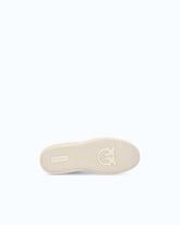 High-soled flatform sneakers with metal logo - | Pinko