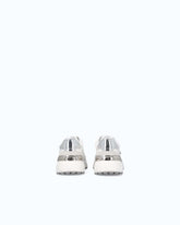Sneakers with logo and mirror-finish details - | Pinko