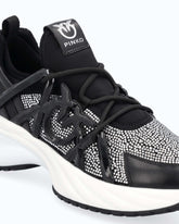 Sneakers Ariel mit Kristallen - | Pinko