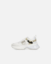 Sneakers Ariel effetto pelle con dettagli specchio - | Pinko
