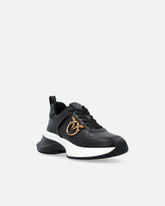 Sneakers Ariel effetto pelle con dettagli specchio - | Pinko
