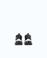 Ariel leather-effect sneakers with mirror detailing - | Pinko