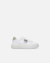 Sneakers en cuir à logo Love Birds - | Pinko