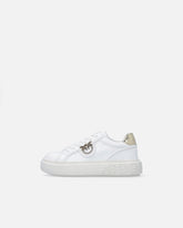 Sneakers en cuir à logo Love Birds - | Pinko