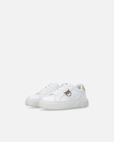 Sneakers en cuir à logo Love Birds - | Pinko