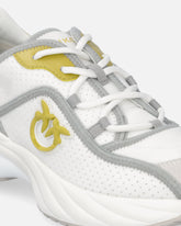 Sneakers Ariel ajourées avec logo Love Birds - | Pinko