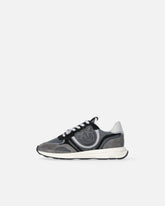 Zapatillas deportivas de ante con logotipo - | Pinko