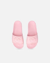 Mules en caoutchouc avec maxi logo Love Birds - | Pinko