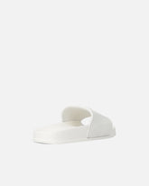 Rubber slip-on sandals with Love Birds maxi logo - | Pinko