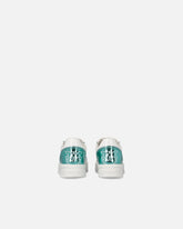 Sneakers in pelle con logo - Multicolor Verde-Bianco | Pinko