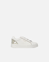Sneakers in pelle con logo - | Pinko