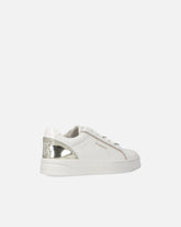 Sneakers in pelle con logo - | Pinko