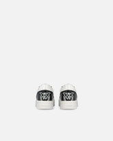 Sneakers in pelle con logo - | Pinko