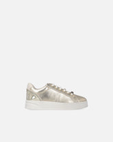 Zapatillas deportivas laminadas con logotipo - | Pinko