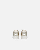 Scarpe da ginnastica laminate con logo - Grigio | Pinko