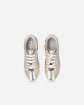 Zapatillas deportivas laminadas con logotipo - | Pinko