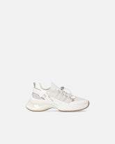 Sneakers en maille à lacets et stoppeurs - | Pinko
