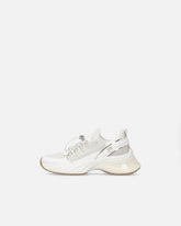 Sneakers en maille à lacets et stoppeurs - | Pinko