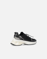 Knitted sneakers with laces and cord lock - | Pinko