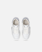 Leather sneakers with Love Birds logo - | Pinko