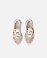 Sneakers in mesh e suede con logo Love Birds - | Pinko
