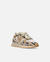 Sneakers mit Logo Love Birds und Animal-Print - | Pinko