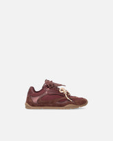 Sneakers con lacci doppi e applicazioni - | Pinko