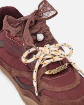 Sneakers con lacci doppi e applicazioni - | Pinko