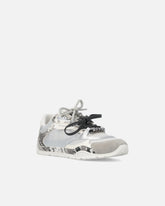 Python-print sneakers with double laces - | Pinko