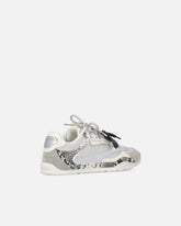 Python-print sneakers with double laces - | Pinko