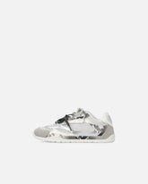 Sneakers stampa pitone con lacci doppi - | Pinko