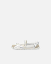 Sporty ballet flats with inserts and PINKO lettering - | Pinko