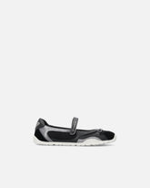 Sporty ballet flats with inserts and PINKO lettering - | Pinko
