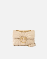Mini borsa Love Bag Puff Butterfly a tracolla in nappa -  | Pinko
