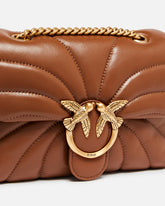 Mini borsa Love Bag Puff Butterfly a tracolla in nappa -  | Pinko