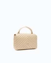 Mała torebka do ręki Lady Love Bag Puff Chevron -  | Pinko