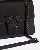 Borsa a mano piccola Mini Love Bag One Top Handle Light in pelle shiny -  | Pinko