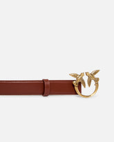 Cinturón Love Birds de piel 3cm -  | Pinko