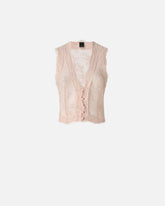 Gilet in pizzo valencienne -  | Pinko