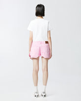 T-shirt maniche corte logo ricamato -  | Pinko