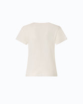 T-Shirt mit Schleifenprint „Too Chill To Conform“ -  | Pinko