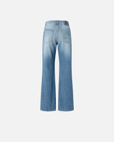 Jeans wide leg con scoloriture -  | Pinko