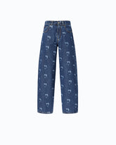 Vaqueros con logotipo integral Love Birds -  | Pinko
